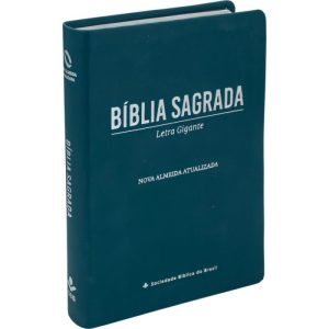 Bíblia sagrada azul