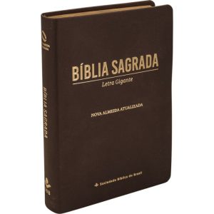 Bíblia sagrada marrom